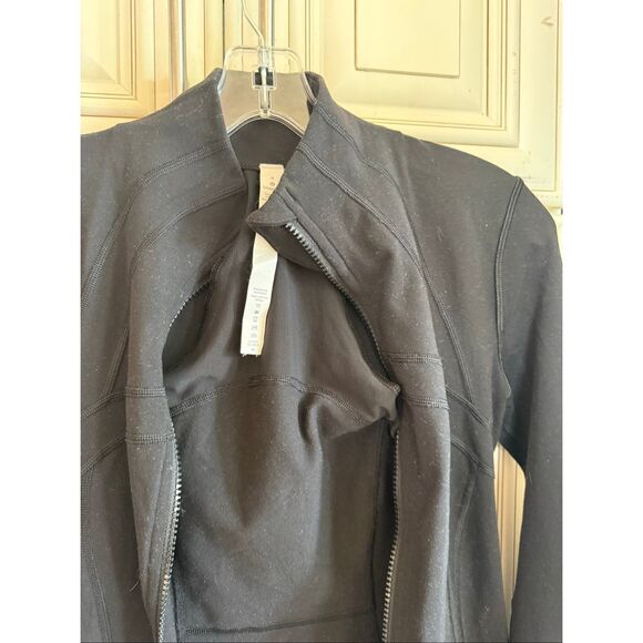 Lululemon Women's Define Full Zip Stretch Vented Athleisure Jacket Black Size 4 - Picture 11 of 11